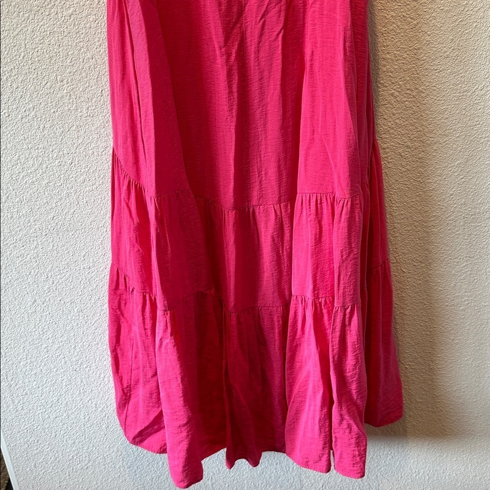 Maeve Vibrant Pink Sleeveless Maxi Dress - Picture 9 of 9